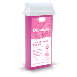 Cera Refil Roll On Depilflax Rosa 100g