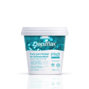 Cera para Design de Sobrancelhas Turquesa Depilflax PRO DESIGN