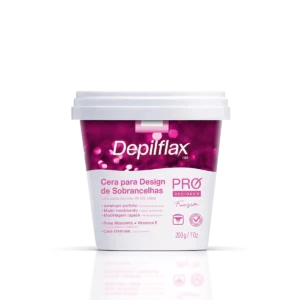 Cera para Design de Sobrancelhas Fúcsia Depilflax PRO DESIGN